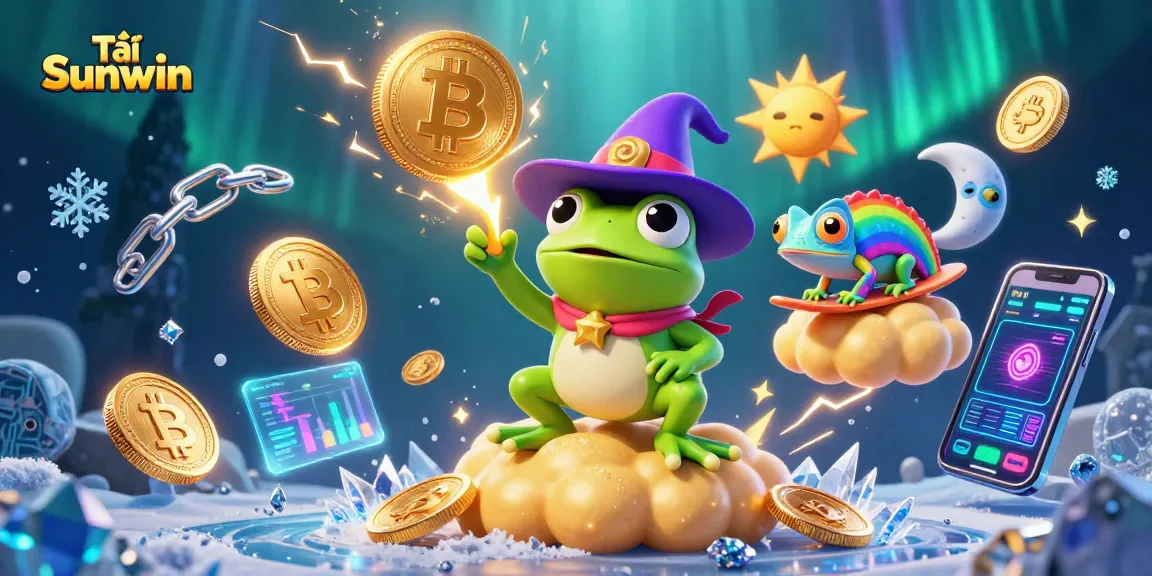 Engage with Tải Sunwin through dynamic gaming and exciting cash rewards in an animated scene.