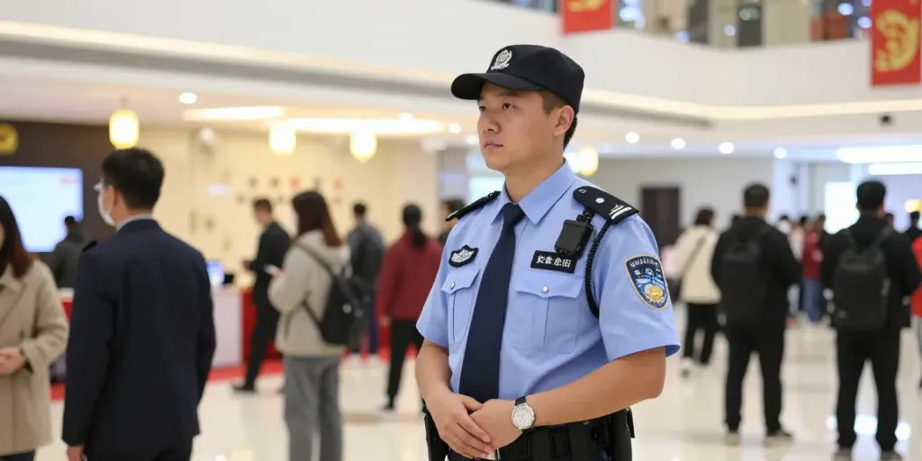 Security Guards providing local service at an event.